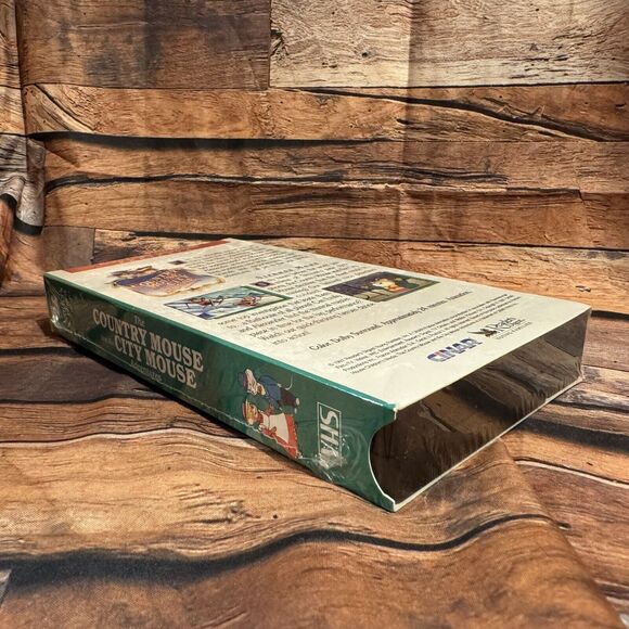 Country Mouse and City Mouse Adventures VHS Lot Those Amazing Mice Strauss Maus - Picture 9 of 9